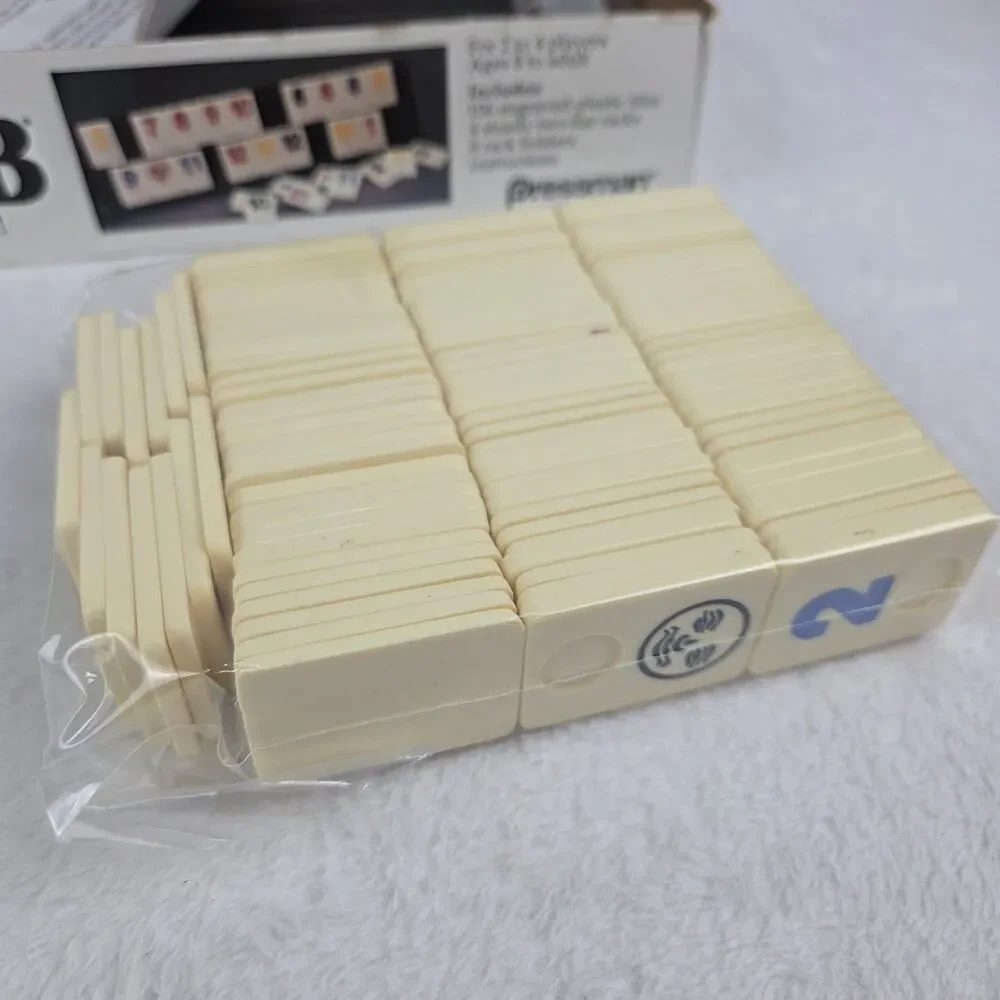 Vintage 1990 Rummikub Tile Game COMPLETE W/ Instructions Pressman Fast Shipping! - Picture 5 of 10